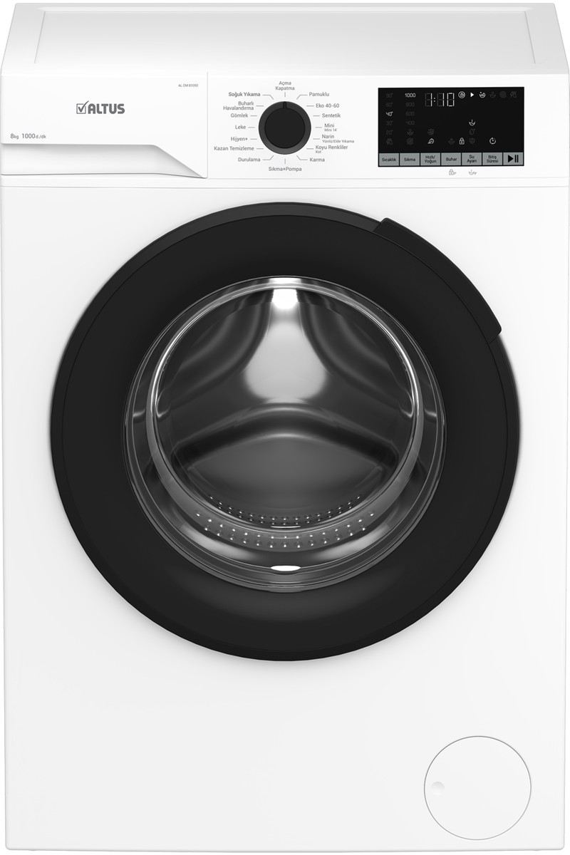 Altus AL CM 81050 1000 Devir 8 kg Çamaşır Makinesi