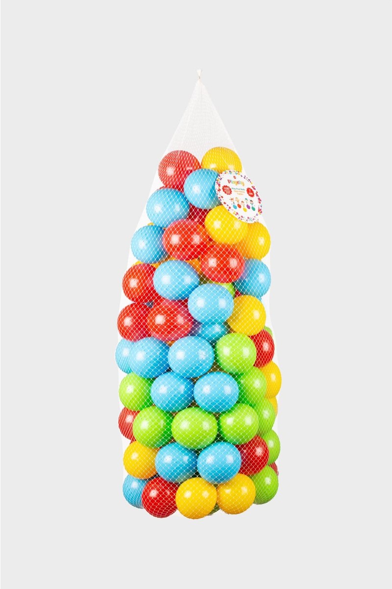 ATLAS BABY&CHILD Atlas Baby&chıld Renkli Oyun Havuzu Topları 100'LÜ Set 6 cm Çocuk Güvenli Eğlenceli Plastik Toplar