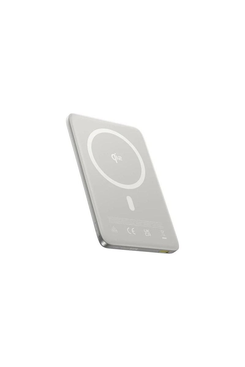 Baseus PicoGo AM41 Ultra-Slim Qi2 Magsafe Super Hızlı Power Bank10000mah 27W Titanium ( USB-C to USB-C 30cm kablo içinde)