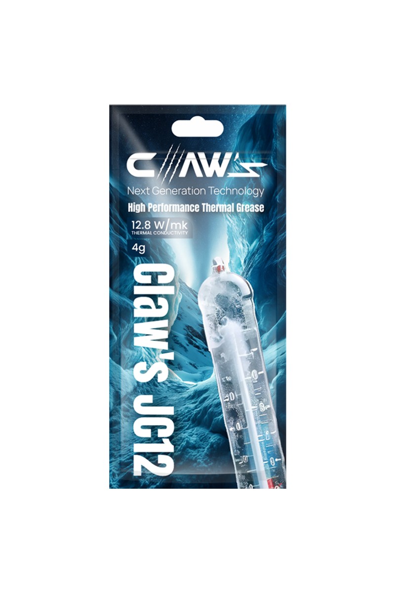 Claw's JC12 12.8W/MK Termal Iletkenlikli Yüksek Performans Termal Macun - 4gr