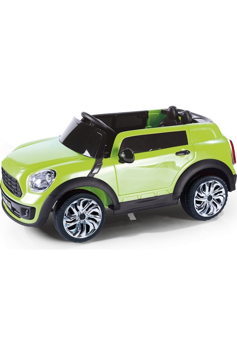 Dolu Ride-On 12V Kumandalı Akülü Arazi Aracı 8191 35 kg Taşıma Kapasitesi ile Yeşil Renk