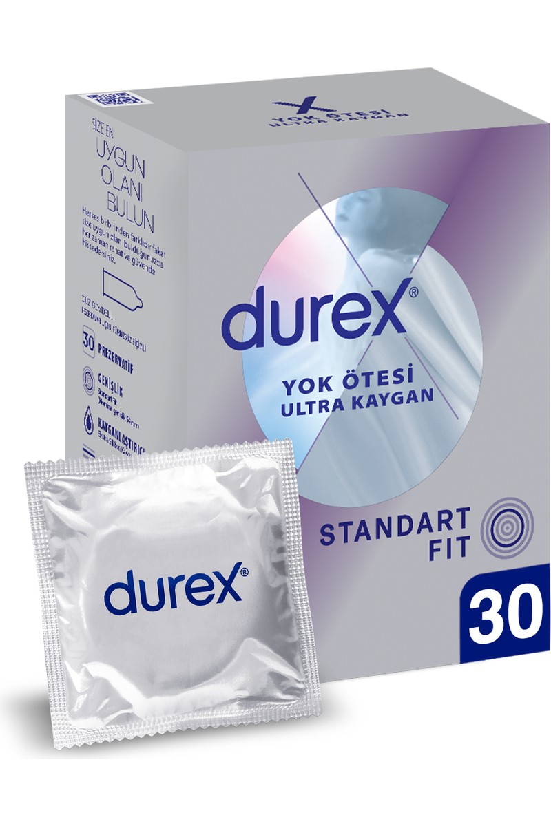 Durex Yok Ötesi Ultra Kaygan 30'lu İnce Prezervatif