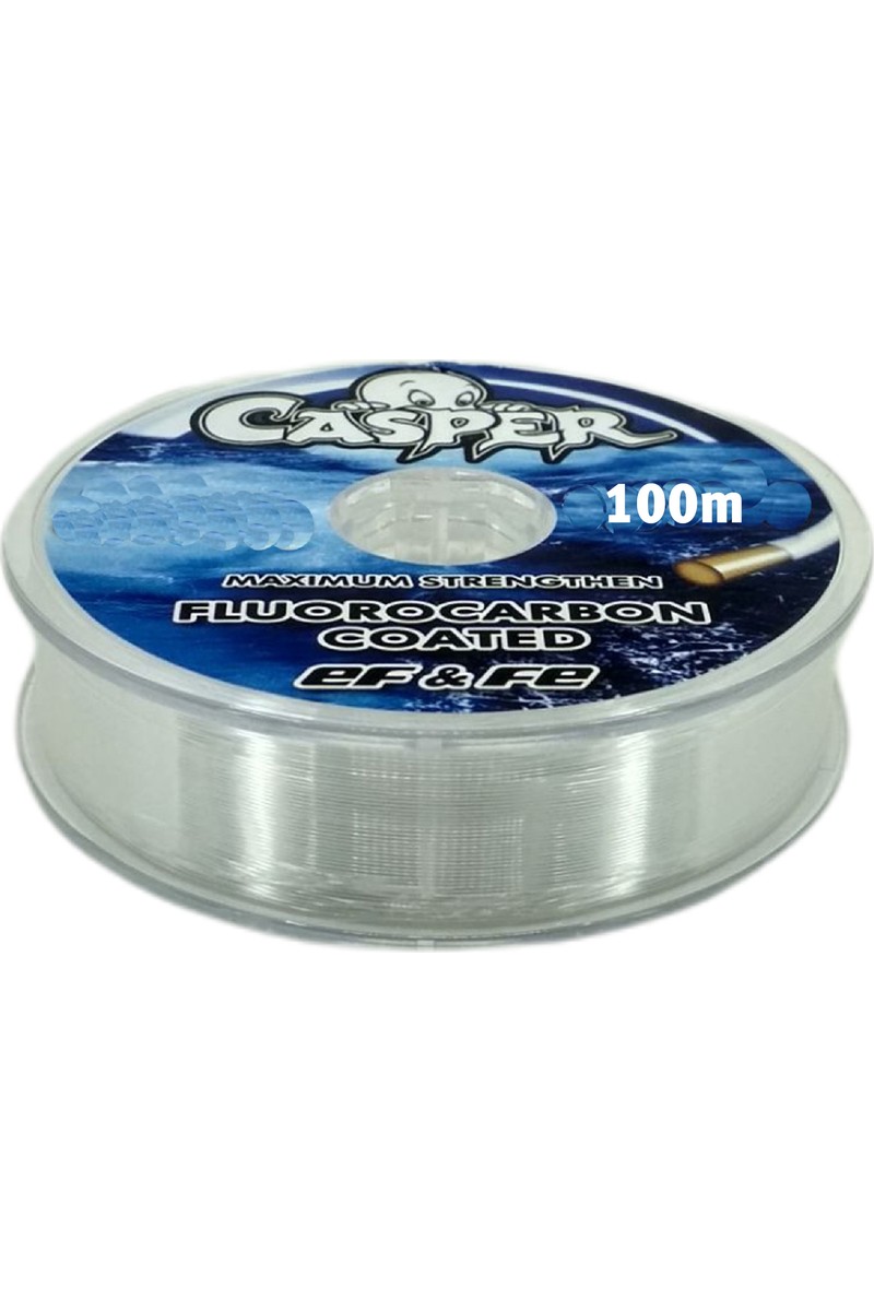 ef&fe Casper 100 mt Fluorocarbon Hayalet Misina 0.40 mm Kalınlıkta Su İçerisinde Görünmez Özellik