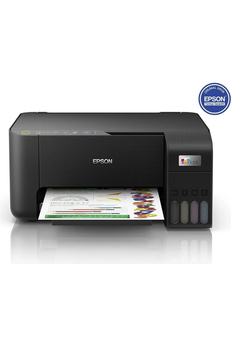 Epson Ecotank L3250 Wi-Fi + Tarayıcı + Fotokopi Renkli Çok