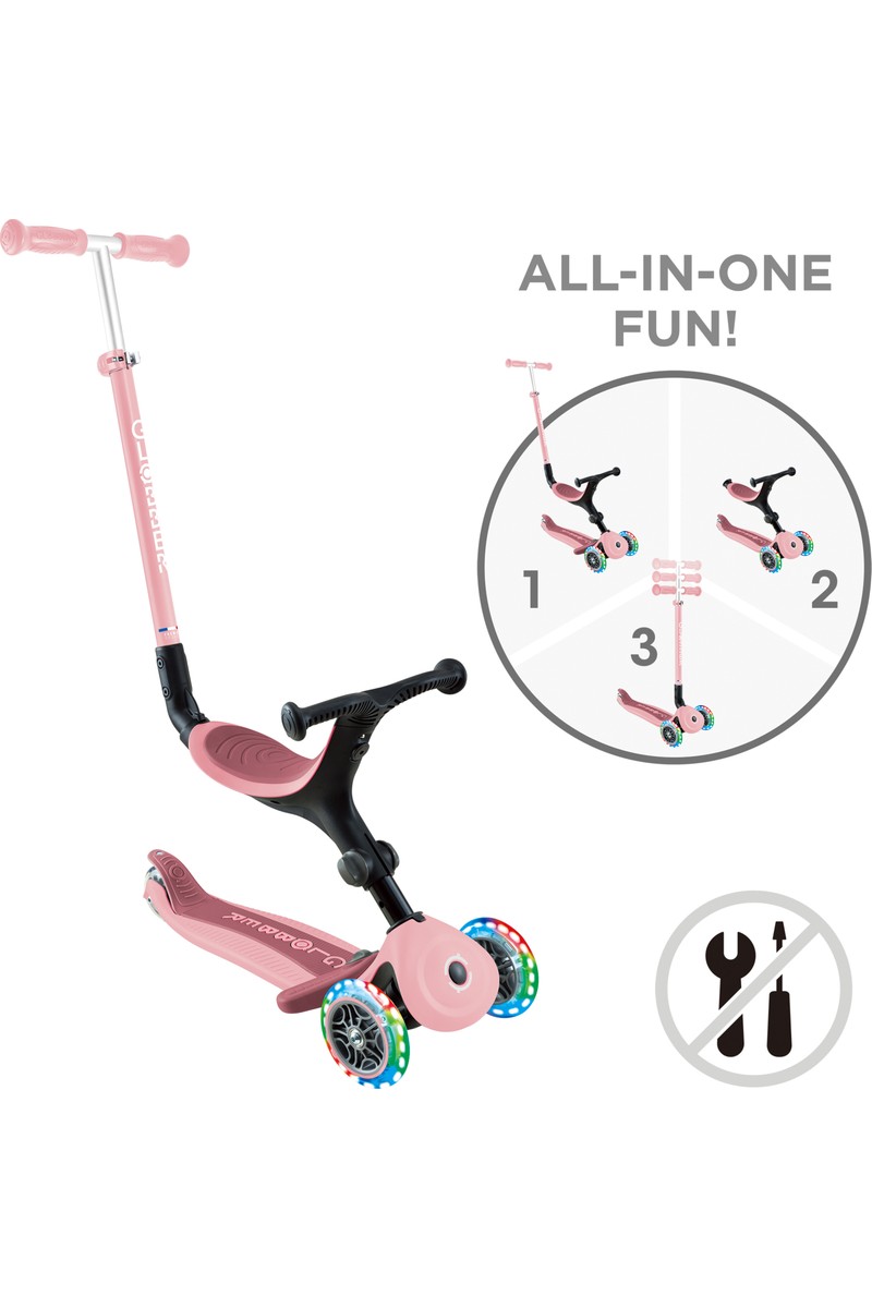 Globber Explorer 4in1 Trike Bisiklet - Pembe