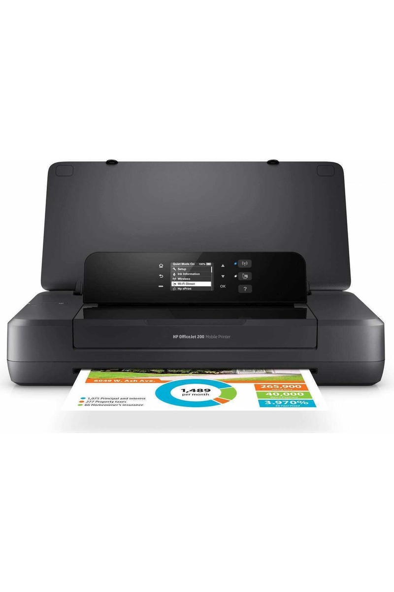 HP Officejet 202 Inkjet 12 Ppm S/B Renkli A4 Taşınabilir Yazıcı Usb 2.0,Wireless N4K99C