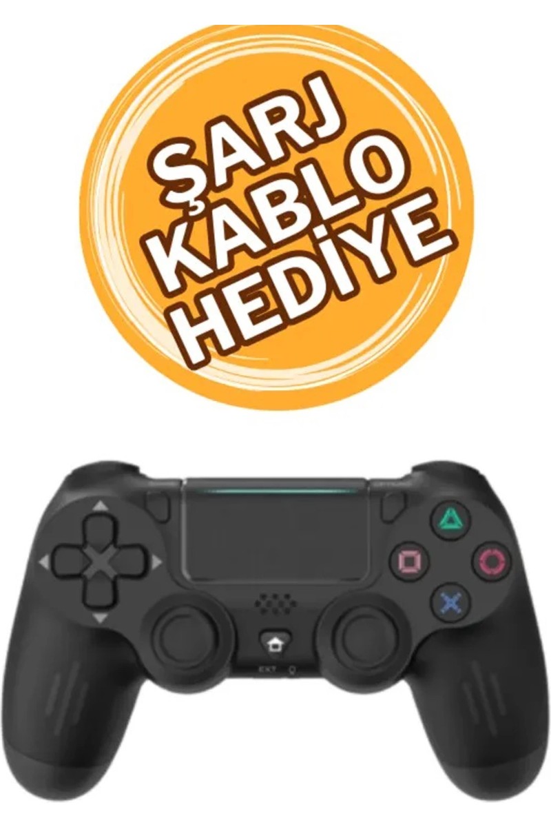 İlk El Grup Ps4 Kol Wireless Bt Kablosuz Oyun Kolu Ps4 Joystick Tablet Telefon Pc Uyumlu Titreşimli Oyun Kolu