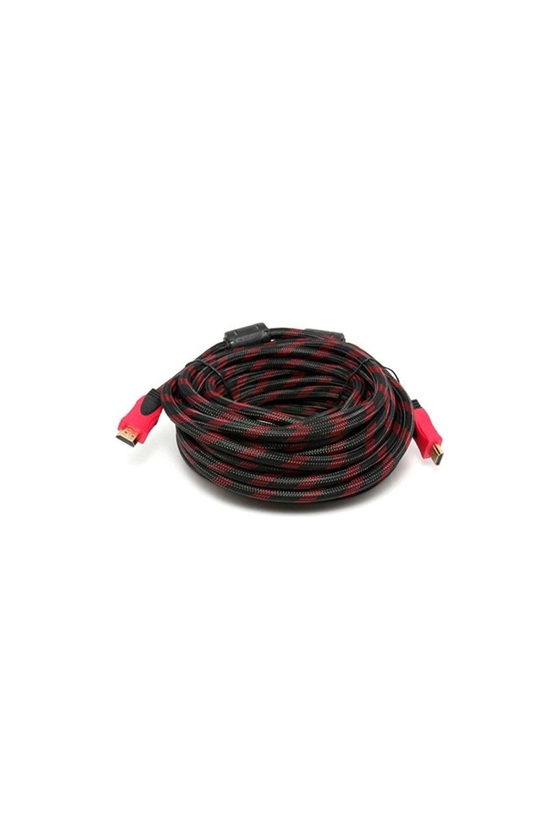 Maxgo 2169 HDMI Kablo 20 Metre 3D 4K Full HD TV Uydu Alıcısı Bağlantı Kablosu Siyah-Gri