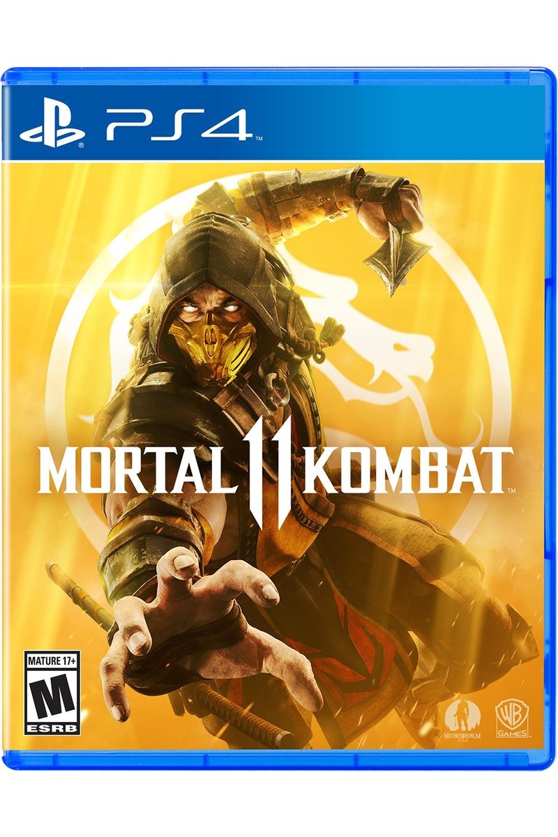 Midway Mortal Kombat 11 PS4 Dövüş Oyunu Efsanevi Grafikler ve Zengin Karakter Kadrosu
