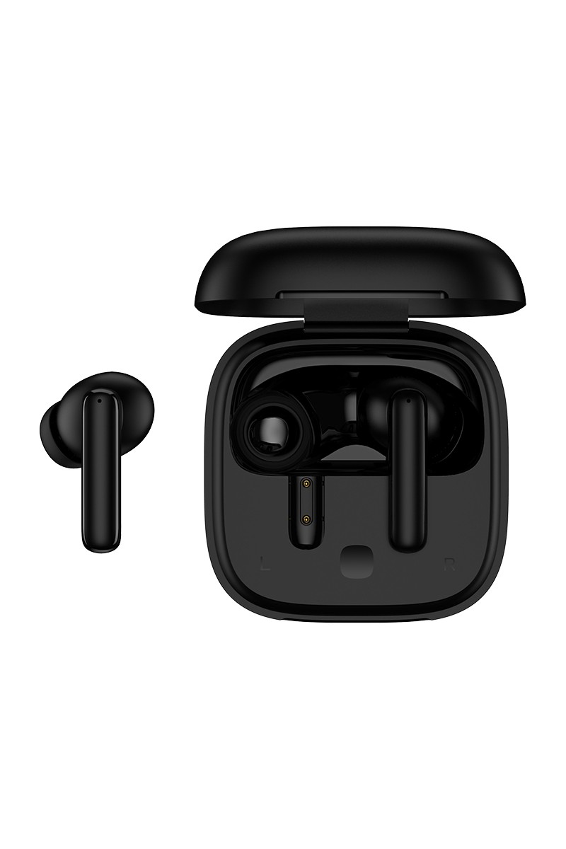 Qcy T13 ANC 4 Mikrofon Bluetooth 5.3 Kablosuz Kulaklık Aktif Gürültü Engelleme Siyah