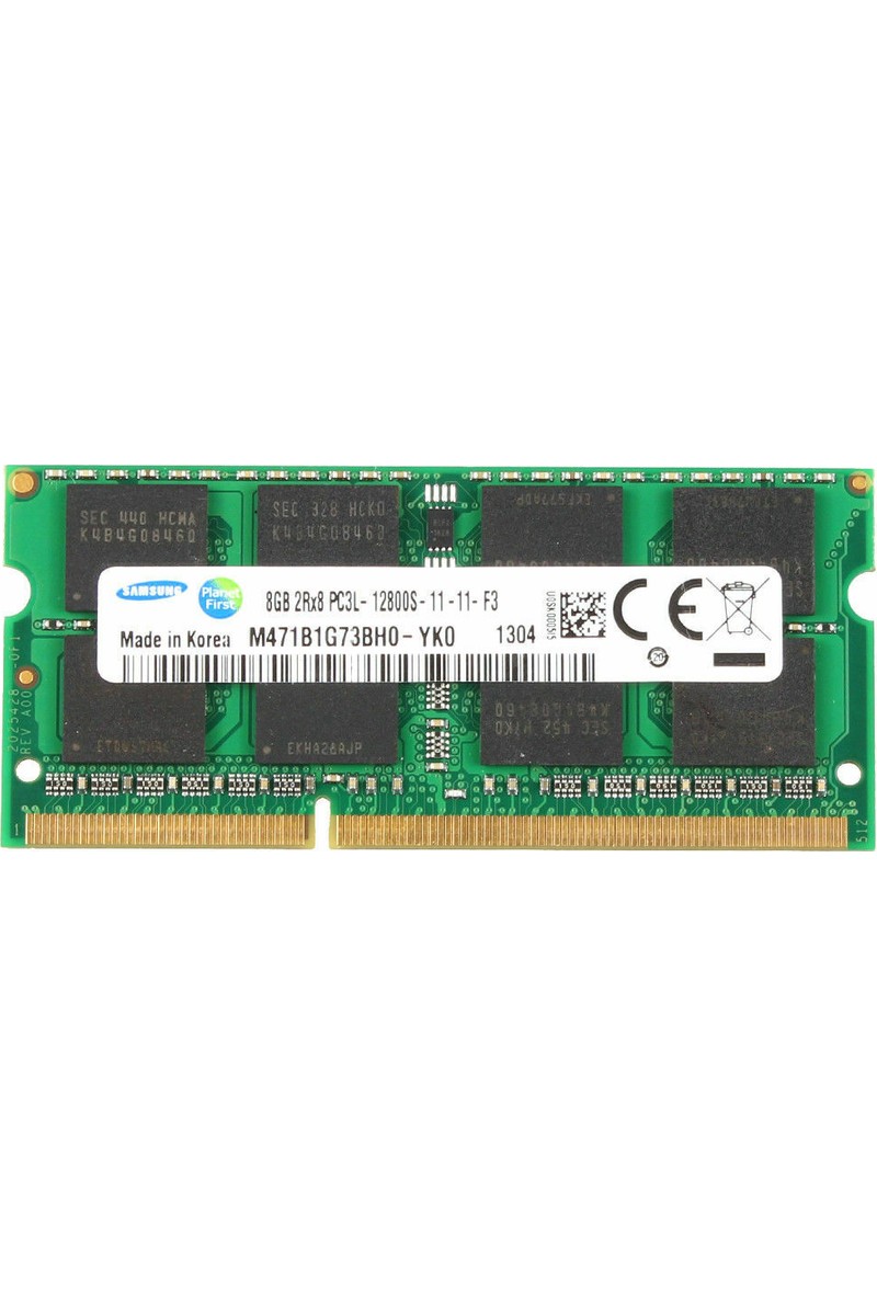 Samsung 8GB 1600MHz DDR3L Notebook Ram 2Rx8 PC3L-12800S-11-11-F3 Yüksek Performans İçin