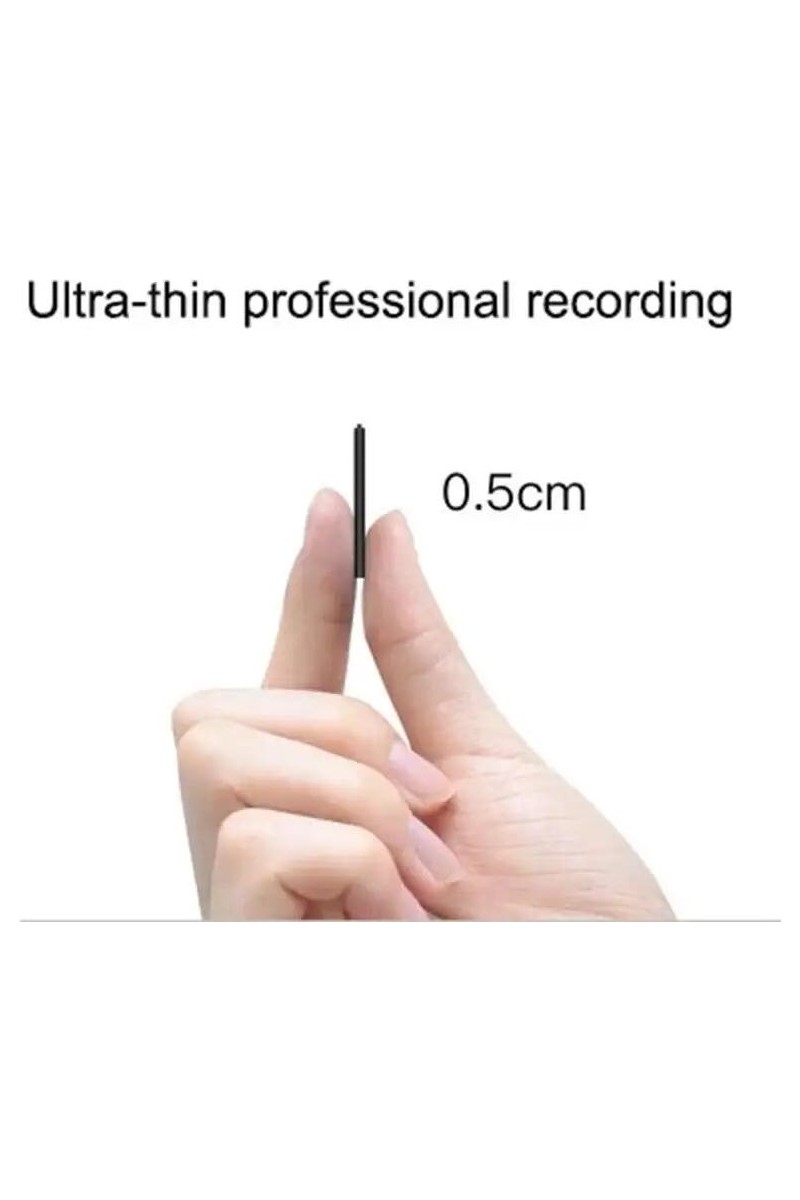 Sry Home Ultra-Ince Mini Ses Kaydedici 8 GB Dahili Hafıza ile Taşınabilir Tasarım