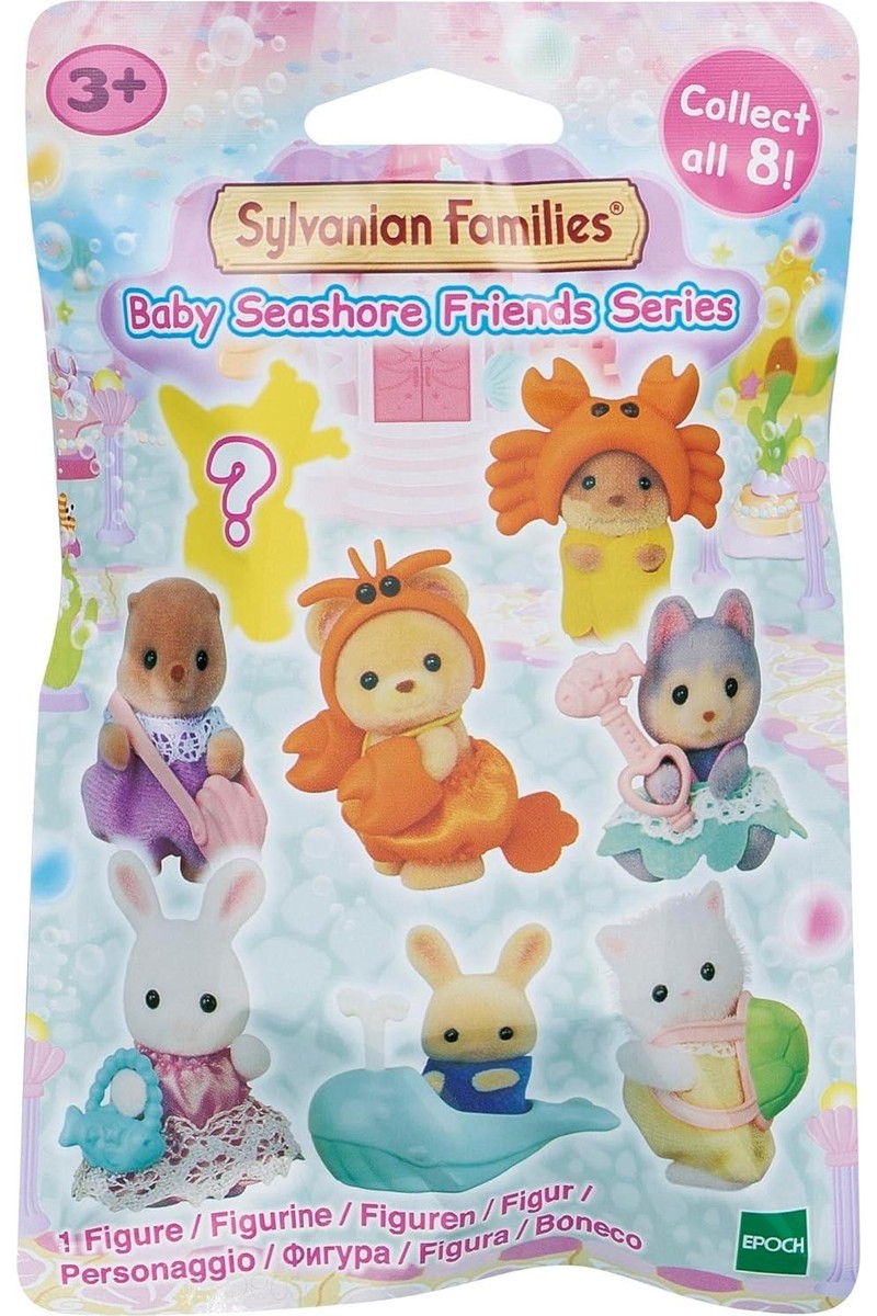 Sylvanian Families Bebek Deniz Arkadaşları Sürpriz Paketi 5721 Eğlenceli Karakterler ve Aksesuarlar