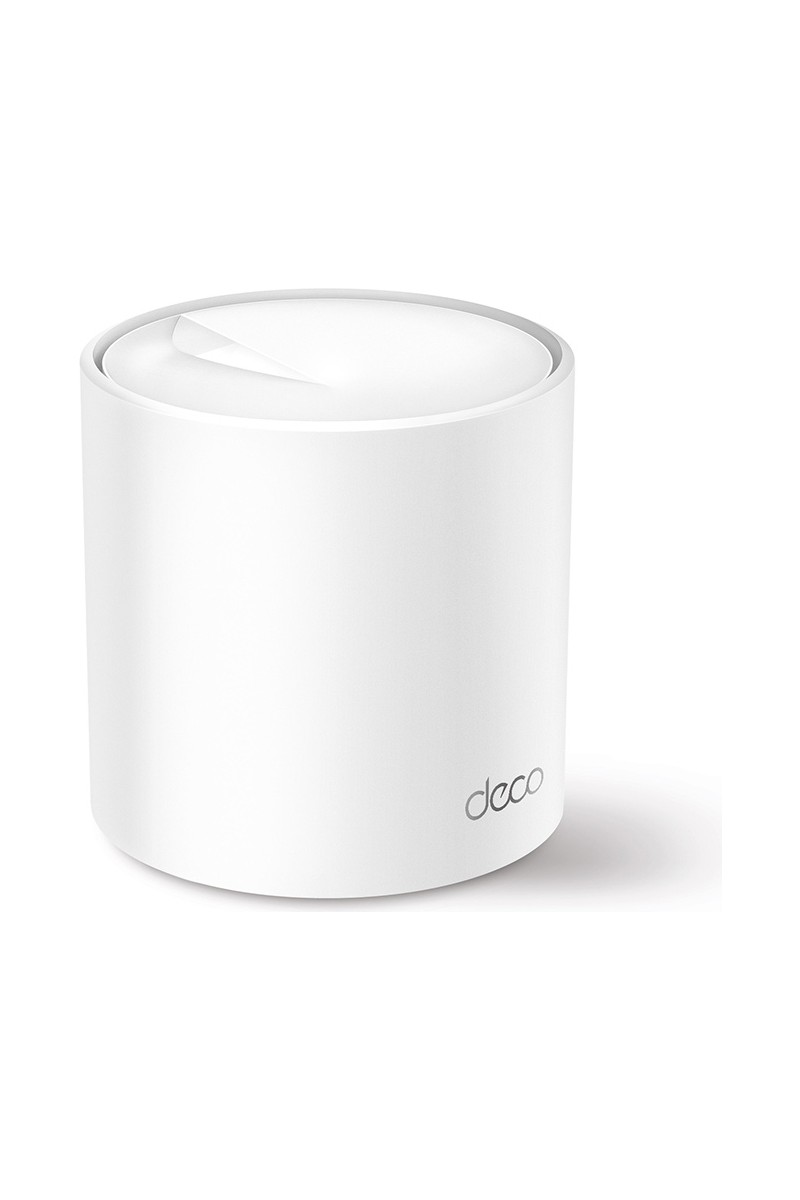 TP-Link Deco X50 (1-Pack) | Wi-Fi 6 Mesh Sistemi | AX3000 Mbps Hız | Fiber Uyumlu | Çift Bant | Gigabit Port | 150 Cihaz | 230 m² Kapsama | WPA3 | Mobil Uygulama ile Kolay Kurulum
