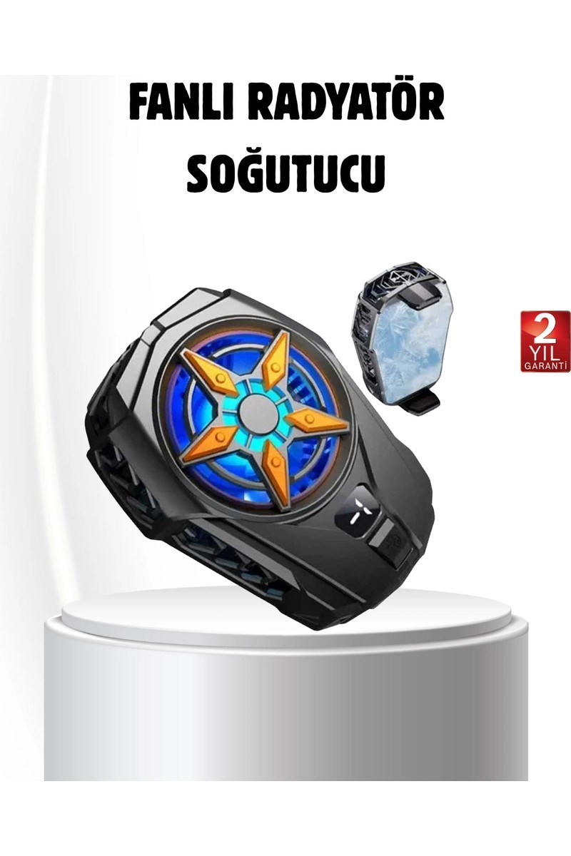 Uravas Store Oyun Telefonu Soğutucu Fan – Sessiz ve Kompakt Mobil Soğutma Cihazı