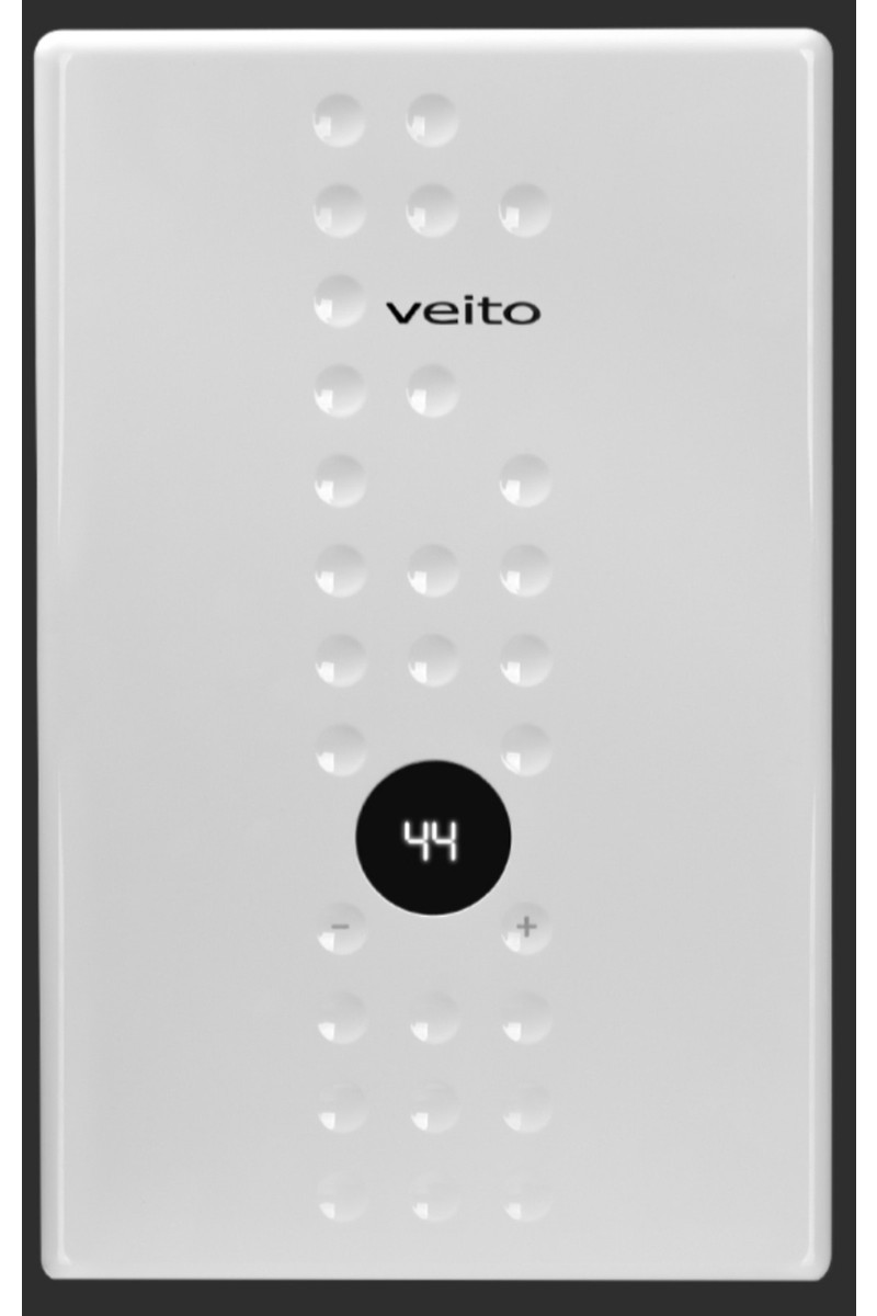Veito Flow E9 9000 Watt Beyaz Şofben 9 lt/dk Su Isıtma Kapasitesi Merkezi Sistem Güneş Uyumlu