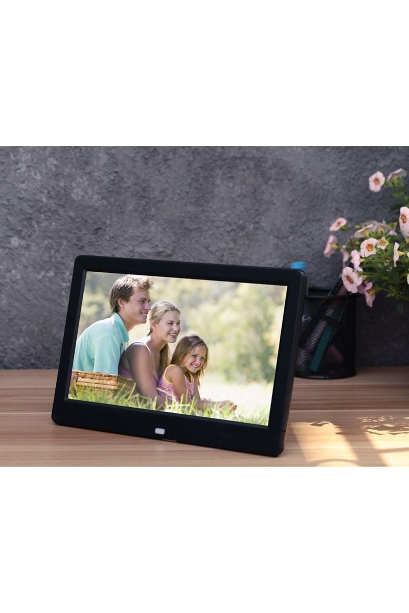 Zenvia Dijital Fotoğraf Çerçevesi 10.2 Inç Video+Mp3 Kumandalı